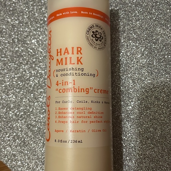 2 for $10 Carol”s Daughter HAIR MILK 4-IN-1 COMBING CREME 8 oz/236 ml New - Picture 2 of 4
